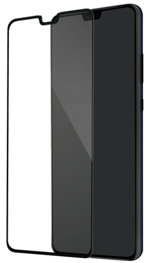 Protector de pantalla de cristal templado (100% cobertura de superficie) para Huawei Mate 30, Negro
