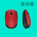 Logitech M171 Red-K Mouse ambidestro RF senza fili ottico 1000 DPI