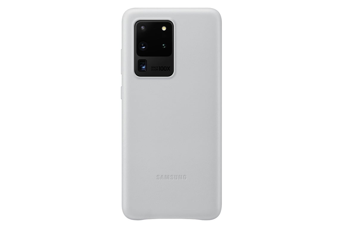 Coque Samsung Galaxy S20 Ultra 5G Cuir véritable Protection contre rayures Élégant - vue 4