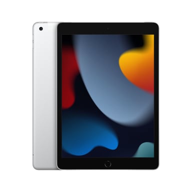iPad 9e génération 10,2'' (2021), 256 Go - Wifi + Cellular - Argent