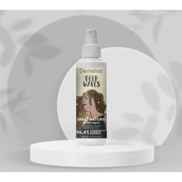 Fer à boucler Saint Algue Coffret DEMELISS WAVEs + soin spray wavy 150ml - vue 4