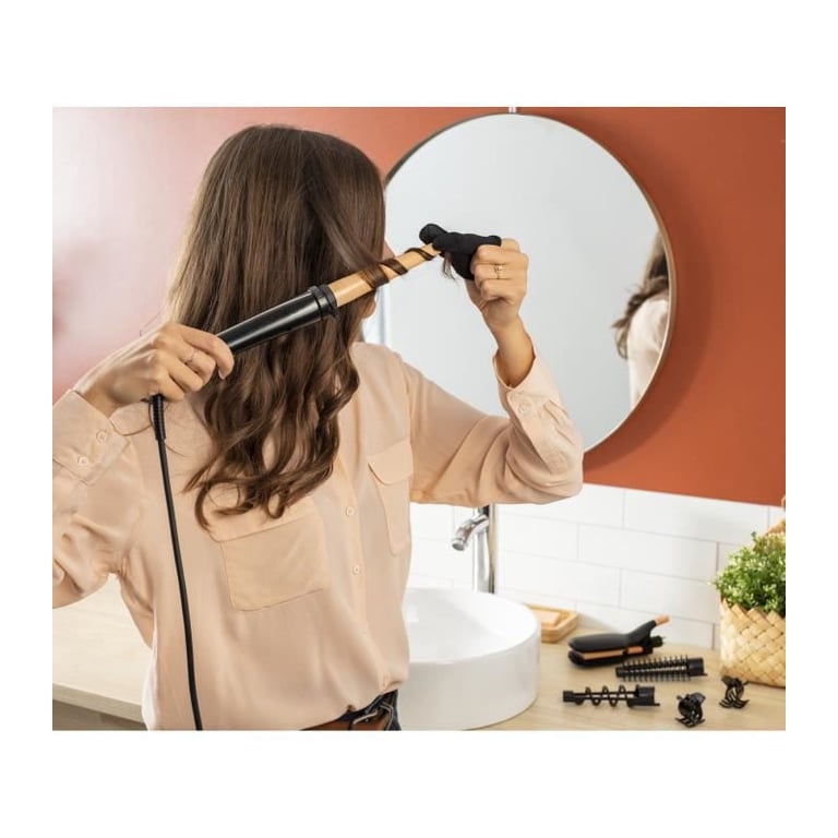 ROWENTA Fer à coiffer 14 en 1 Infinite Looks CF4231F0 - vue 7