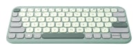ASUS Marshmallow Keyboard KW100 clavier Maison Bluetooth Vert, Gris, Blanc