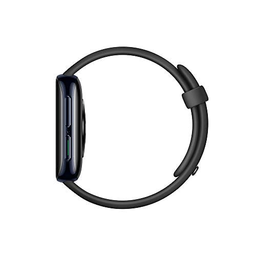 OPPO Watch Montre Connectée Wear OS 46 mm Capteur Fréquence Cardiaque  Étanche Noir - Oppo