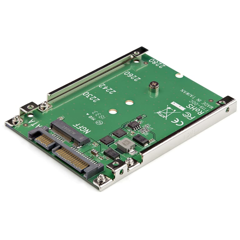 Adaptateur StarTech M.2 SATA vers SATA 2.5 – 7 mm, 6 Gb/s - vue 3