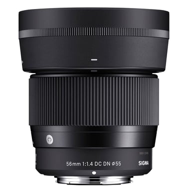 Sigma 56mm F1.4 DC DN | C, Canon RF MILC Objetivo estándar Negro