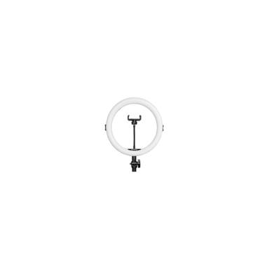 AgfaPhoto Ring Light Realiview ARL11 con treppiede - Luce LED per telefono, foto, selfie, video, Youtube, trucco, TikTok