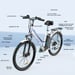 Vélo Électrique HITWAY Blanc 26 POUCES 250W 36V 11.2Ah Shimano 7 Vitesses E-Bike