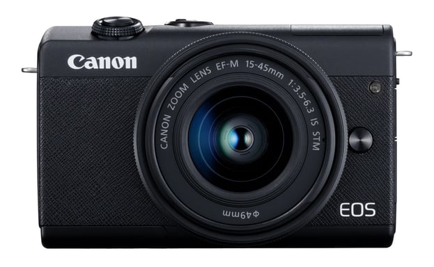 Canon EOS M200 + EF-M 15-45mm f/3.5-6.3 IS STM MILC 24,1 MP CMOS 6000 x 4000 Pixeles Negro