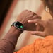 Watch Series 8 OLED 45 mm - Boîtier en Acier inoxydable Graphite - GPS + Cellular - Bracelet Milanais - Graphite