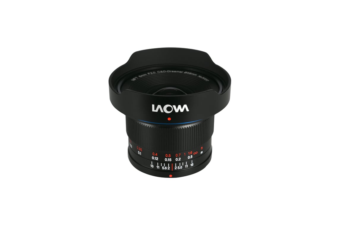 Objectif hybride Laowa 6mm f2 Zéro D pour Micro 43 - vue 4