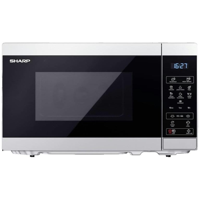 Micro-Ondes Mono Sharp YC-MS02ES – 20L, 800W, 8 Programmes Automatiques - vue 4