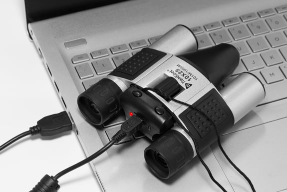 Technaxx TG-125 jumelle Noir, Gris