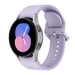 Galaxy Watch5 40mm boitier Argent - Super AMOLED - Bluetooth - Lavande
