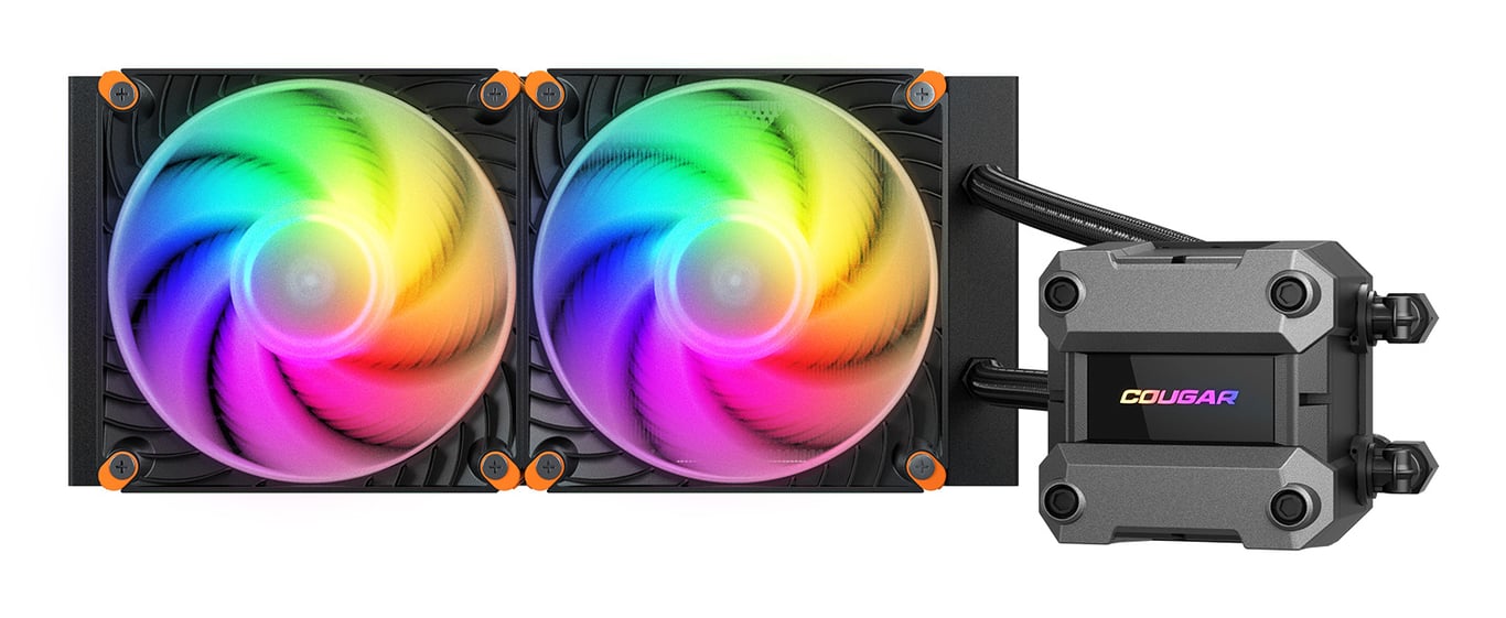 COUGAR Gaming CGR PSDUTRGB B 240 Processeur Refroidisseur de liquide tout en un 12 cm - vue 2
