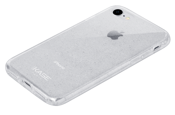 Coque hybride étincelante invisible pour iPhone Apple 7/8/SE 2020/SE 2022, Transparente