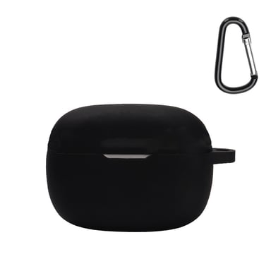 Estuche protector para auriculares JBL Wave 200TWS con mosquetón - Negro Black
