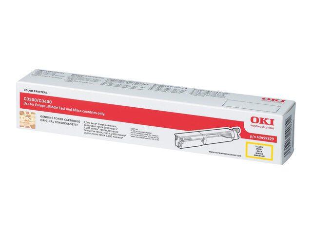 OKI Toner Jaune 43459329