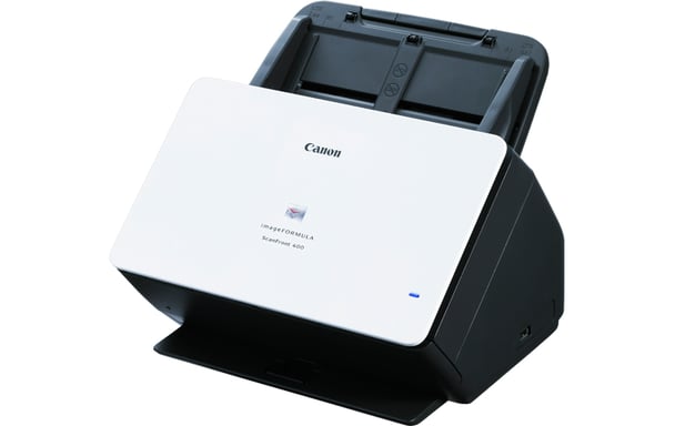 Canon imageFORMULA ScanFront 400 Escáner con alimentador automático de documentos (ADF) 600 x 600 DPI A4 Negro, Blanco