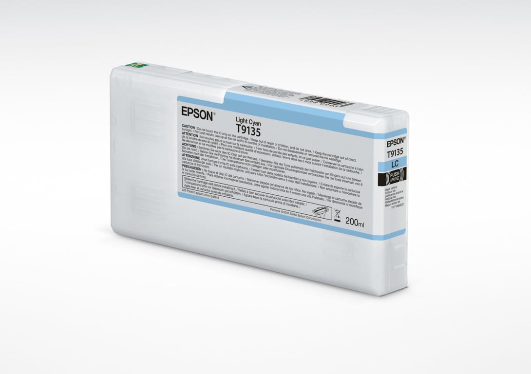 Epson T9135 Light Cyan Ink Cartridge (200ml) - Neuf