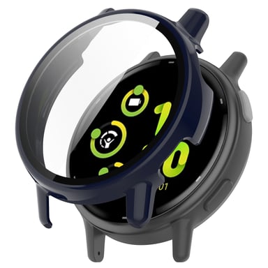 Boîtier de montre avec protecteur d'écran pour Garmin Vivoactive 5 Blue