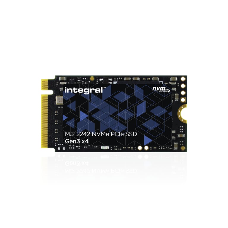 Integral INSSD256GM2242G3 disque SSD .2 PCI Express 3.0 NVMe TLC Neuf