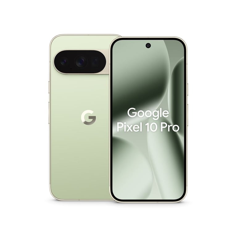Pixel 10 Pro (5G) 256 Go, Jade - Excellent état  - Google reconditionné disponible sur Pixmania