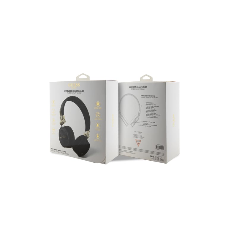 Casque Sans Fil Guess GUBH704GEMK Cuir PU Autonomie 32h IPX4 - vue 7