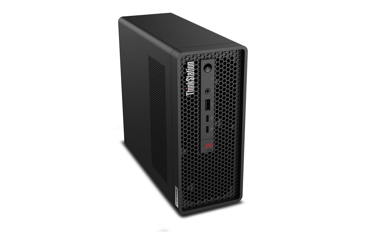 Lenovo ThinkStation P3 Ultra Intel® Core™ i7 i7-13700 16 Go DDR5-SDRAM 512 Go SSD NVIDIA RTX A2000 Windows 11 Pro Mini Tower Station de travail Noir - Neuf