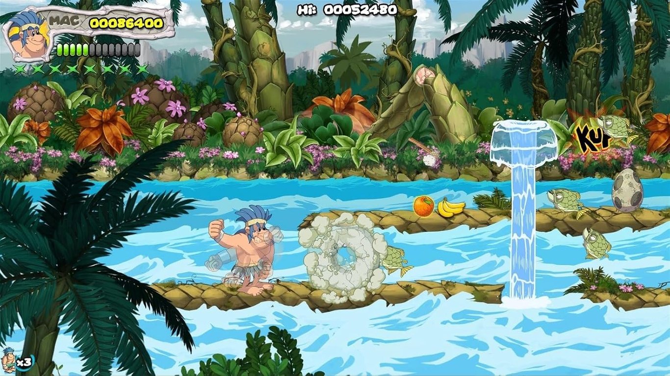 New Joe and Mac Caveman Ninja T Rex Edition Nintendo Switch - vue 3