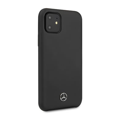 Custodia Mercedes per iPhone 12 mini 5,4'' nero Linea Silicone