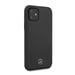 Custodia Mercedes per iPhone 12 mini 5,4'' nero Linea Silicone