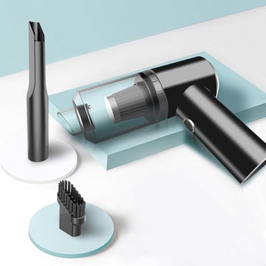 Aspirateur de table sans fil rechargeable 6000PA noir