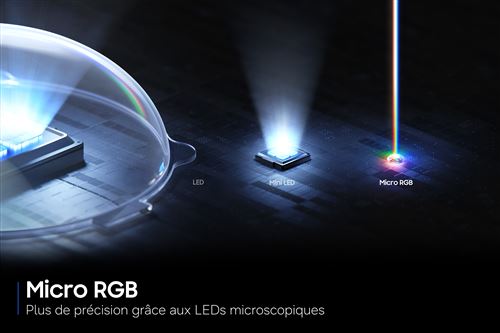 TV LED Samsung Micro RGB TMR65R95H 165 cm 2026 - vue 9