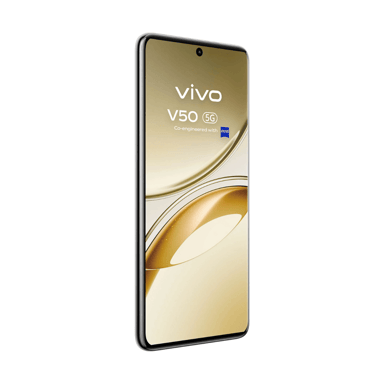 Smartphone Vivo V50 5G 12 GB/512 GB Nero - Fotocamere ZEISS 50 MP, Display AMOLED 6,77'', Batteria 6000 mAh, Snapdragon 7 Gen 3