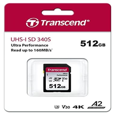 Transcend SDXC 340S 512 Go UHS-I