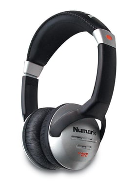 Numark HF125 casque Casques Avec fil Arceau Noir, Argent