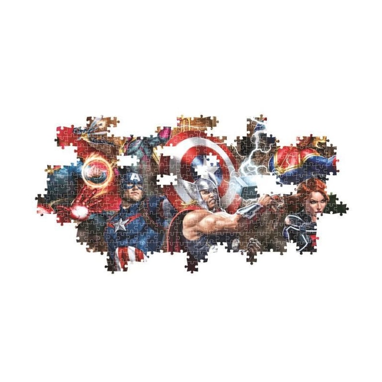 CLEMENTONI Compact 1000 pièces Panorama Marvel The Avengers - vue 4