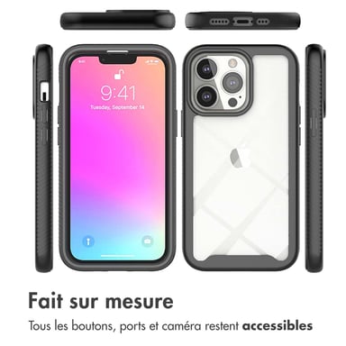 imoshion Coque 360° Full Protective pour Apple iPhone 13 Pro - Noir