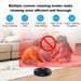 Robot aspirateur laveur LIECTROUX X6 LDS/SLAM 4000Pa WiFi contrôle vocal noir