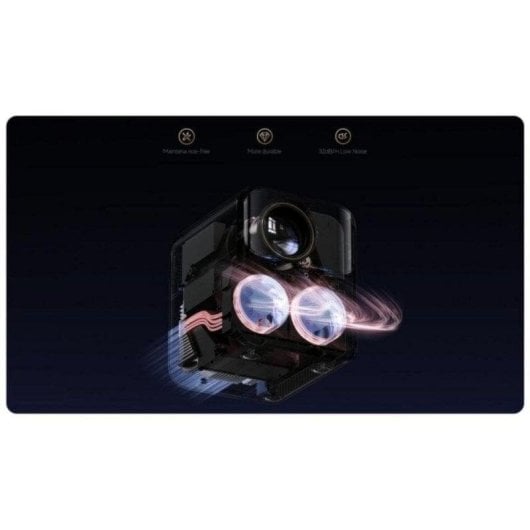 Proyector Wanbo Mozart 1 Pro 2025 FullHD 1200 Lúmenes 120 Lámpara LCD Google TV Smart - vue 4