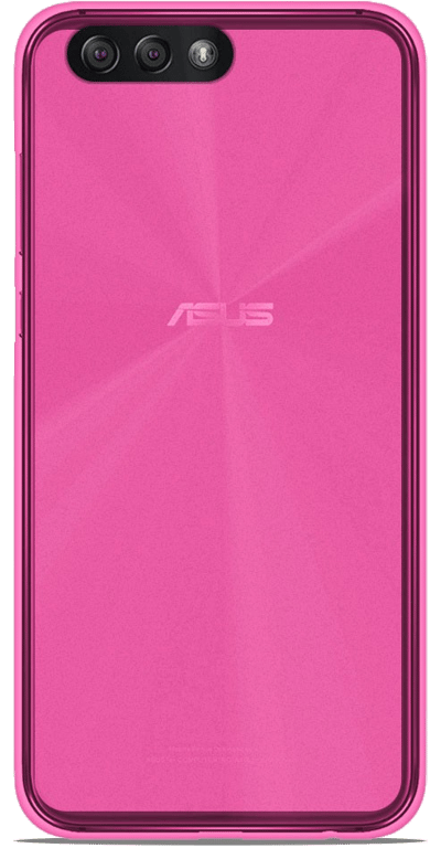 Coque silicone unie compatible Givré Noir Asus Zenfone 4 ZE554KL