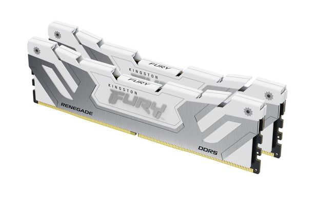 Kingston Technology FURY 48GB 8400MT/s DDR5 CL40 CUDIMM (Kit of 2) Renegade White XMP