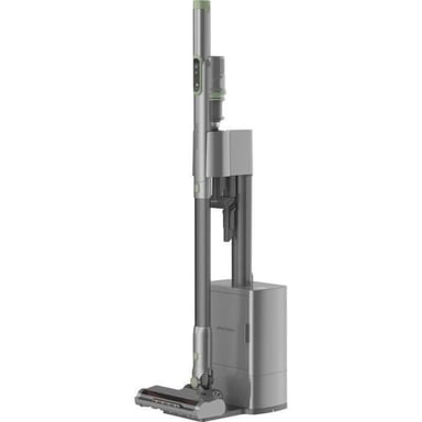 Aspirador vertical con base de vaciado - AMAB148 - 200 W - 40 min autonomía - 80 AW - Gris