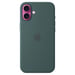 Apple Coque en silicone avec MagSafe pour iPhone 16 Plus - Vert lacustre Apple (brand) iPhone 16 Plus