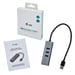 i-tec Metal HUB USB 3.0 3 porte + adattatore Gigabit Ethernet