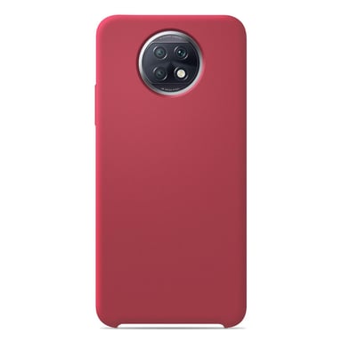 Coque silicone unie Soft Touch Rouge compatible Xiaomi Redmi 9C