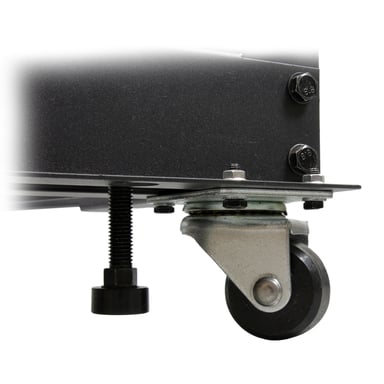 StarTech.com Rack 42U Móvil de Marco Abierto de 4 Columnas para Servidores - Rack de Cuatro Columnas de 19 Pulgadas para Equipo de Red e Informático - Ruedas o Patas Niveladoras