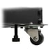 StarTech.com Rack Serveur Mobile 42U à 4 Montants, Rack Réseau 19'' à 4 Montants avec Roulettes, Rack Roulant avec Profondeur Ajustable pour PC/AV/Données/IT - Roulettes, Pieds de Mise à Niveau ou Montage au Sol