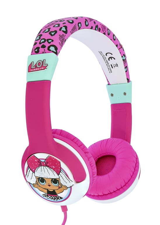 OTL Technologies L.O.L. Surprise! My Diva Casques Avec fil Arceau Musique Multicolore, Rose - Neuf